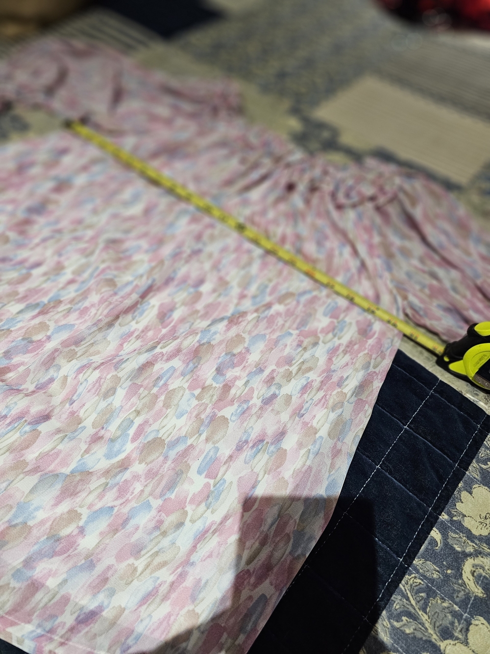 JODIFL Pink Multi-Color Ruffle-Neck Peasant Blouse - Picture 7 of 9